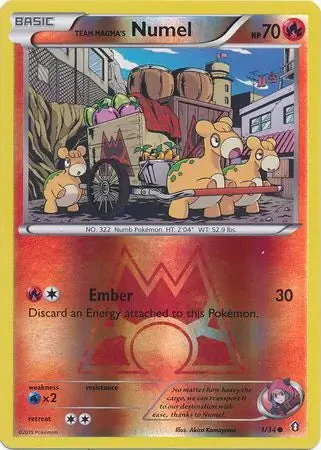 Team Magma's Numel #1