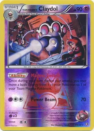 Team Magma's Claydol #11