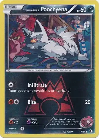 Team Magma's Poochyena #17