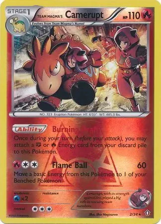 Team Magma's Camerupt #2