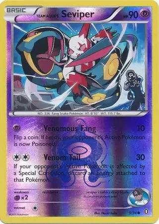 Team Aqua's Seviper #9