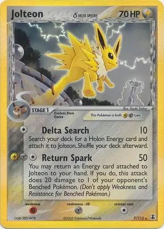 Jolteon δ #7